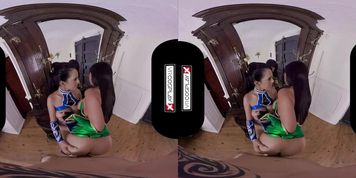 Mortal Kombat VR Threesome Cosplay