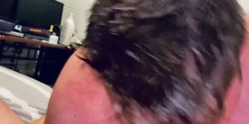 Sucking husbands cock