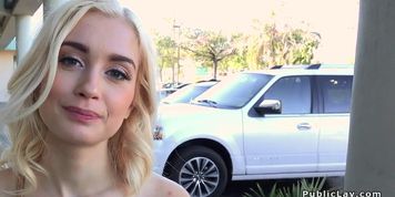 Tiny tits blonde fucks outdoor pov (Anastasia Knight)