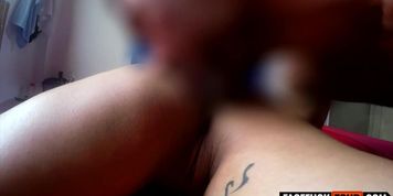 Super Hot Big Boobs Latina Sloppy Sucks Dick Like Rent Is Due Pov Close-Up