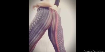 Big booty leggings fart twerk (Edited) 