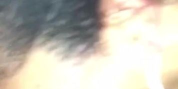 Girlfriends gets fucked while sucking cock 