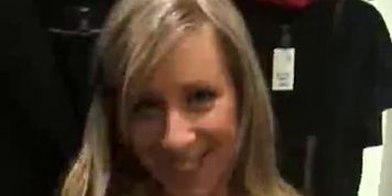 Hot blone fucked while shopping