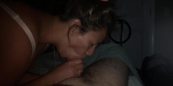 Big tit Asian begging for a cream pie 