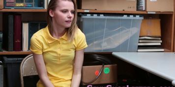 Plowed teen gets facial