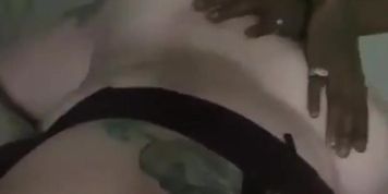 Brunette BBW Interracial Doggystyle