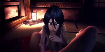 SFM Secret training Rukia Kuchiki 3D