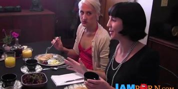 Femdom Lesbian Getting Grabby