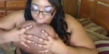 My Big Black Freind Make Me Cum On Cam black ebony cumshots ebony swallow