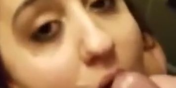 indian girl blowjob and loves huge thick hot cum facial