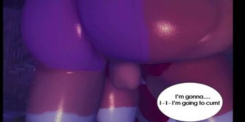 superheroine futa chick fucking busty heroine
