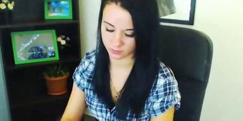 Sexy Teen Diana Smoking