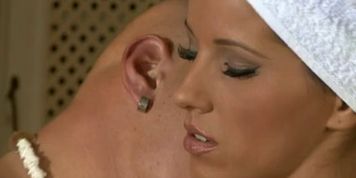 Angel Dark gets fucked in the kitchen