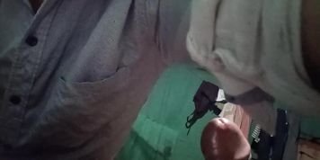 Nagamese boy sucking Desi army huge cock for the first time
