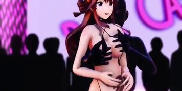 (MMD Gangbang,Sex,Touching) Kongou Lewd Dance (Submitted by QNR)