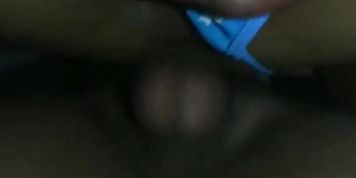 Sissy in chastity fucked bareback. Close up video of my caged clitty leaking from bareback sex.