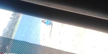Cock Flash For Girl At The Beach