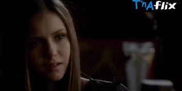 Nina Dobrev Underwear Scene  in The Vampire Diaries