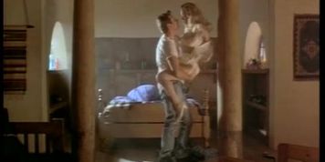 Kelly Preston Breasts,  Butt Scene  in Double Cross