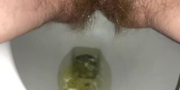 Zoom Pee in Toilet and Spread Pussy Lips - Bunnie Lebowski 