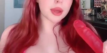 Big boobs licks