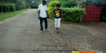 Homemade amateur African porn