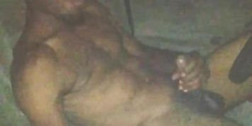 Late night bbc jerk off while smoking
