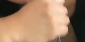 Sloppy deepthroat Asian interracial