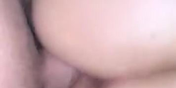 Sexy College Girl Gets Hit From Behind