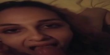 Interracial Blowjob Queen