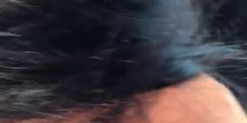 young Latina sucking in car 