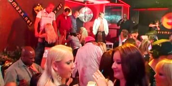 DRUNKSEXORGY - Sexy club girls fucking in public