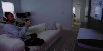 Cheating wife fucks big dick painter hired by distracted husband