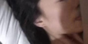A Korean girl in too much dirty talking when having sex