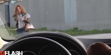 Cum for girl in car