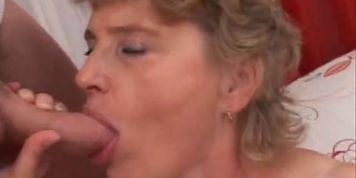 Blonde Hairy Mature Fuck