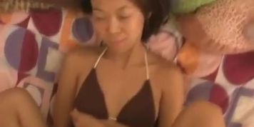 Asian Bikini Masturbation
