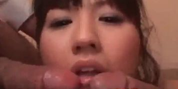 Uncensored Japanese AV Idol Misato Kuninaka blowjob live porn cam uncensore