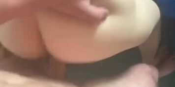 Daddy hits me hard from behind till my legs shake