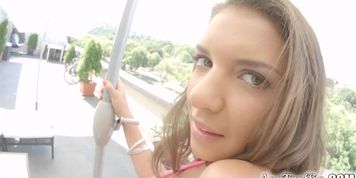 Asstraffic Ass gaping and hard anal fucking for hot russian