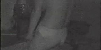 Masturbating with the table corner - Nightvision voyeur hidden spycam