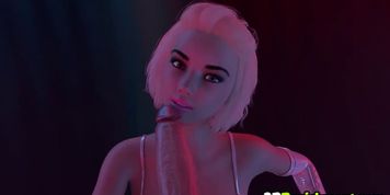 3D hentai futanari doggystyle sex