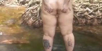Big Beautiful Goddess Nude Outdoor
