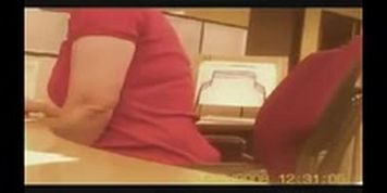 Office Coworker Big Boobs No Nudity