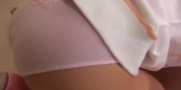 Cute teens get cum
