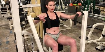 Teen At Gym