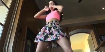 Young girl Dancing