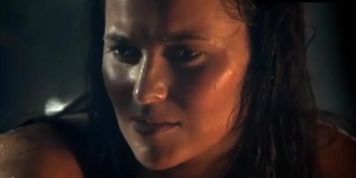 Victoria Pratt Breasts,  Thong Scene  in Xena: Warrior Princess