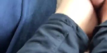 Uk Milf footjob 