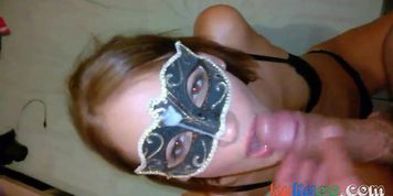Facial ejac sur ma belle jeune